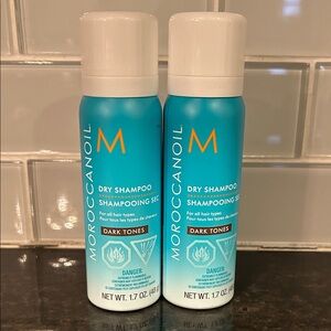 Moroccainoil Dry Shampoo Dark Tones- 2 Travel sizes NEW